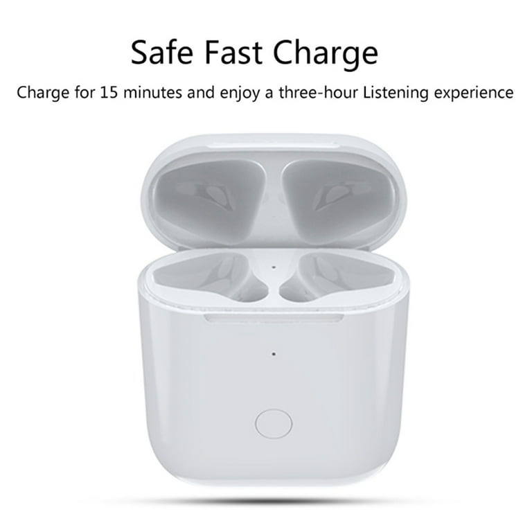AirPods Pro 2 Wireless Charging Case Replacement,Built-in 660 mAh  Battery,Sync Pairing Button for Portable Protective Charger Battery Case,  No Earbuds