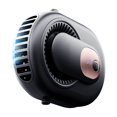 thumbnail image 2 of Ventilador de cintura colgante portátil pequeño ventilador portátil de carga y potente ventilador colgante para acampar al aire libre ventilador ventilador, 2 of 5