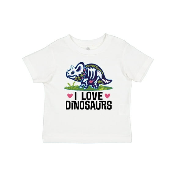 Inktastic Girl Dinosaur I Love Dinosaurs Girls Baby T-Shirt