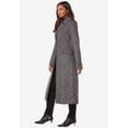 thumbnail image 4 of Roaman's Women's Plus Size Tailored Tweed Coat, 4 of 6