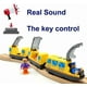 thumbnail image 4 of Juego de Tren Locomotora Que Funciona con Pilas para Vías de Tren de Madera, Conexión Magnética, Potente Juego de Tren Bala de Motor Compatible con Thomas, Brío, Melissa y Doug, Juguetes, 4 of 8