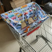 Shopping Cart Cover for Baby, High Chair Cover, Cart Cover for Babies, Kids& Toddlers, Portable 2-in-1 Design for Market and Resturant Use