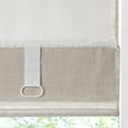 thumbnail image 5 of MAYEERTY Linen Blend Light Filtering Cordless Roman Shade, Natural, 31"x 64", 5 of 20