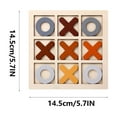 thumbnail image 3 of Eespoir Noughts And Crosses Kids Children Board Games, Indoor Playing Tac-toe Game, Family Strategy Game for Travel, Parties, Learning and Fun(C), 3 of 7