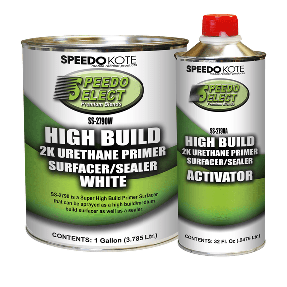 SS-2790W/SS-2790A High Build Primer WHITE GALLON KIT