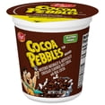 thumbnail image 3 of Post Cocoa PEBBLES Cereal, Chocolatey Kids Cereal, Gluten Free, Crunchy 2.0 oz Individual Cereal Cup (Pack of 6), 3 of 5