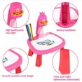 thumbnail image 3 of HLONK Kids Drawing Board Activity Table and Chair Set Bright Colors, 3 of 10