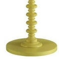thumbnail image 2 of Astonishing Side Table With Round Top Yellow- Saltoro Sherpi, 2 of 5