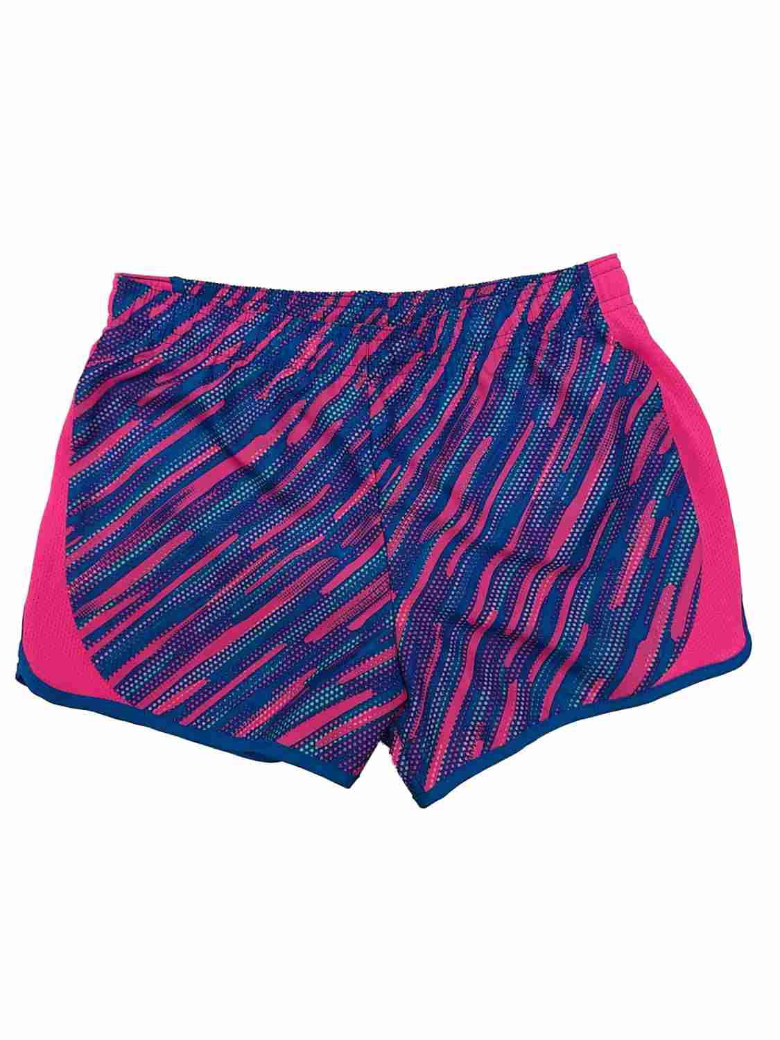 Xersion Girls Pink & Blue Swirl Running Track Athletic Shorts XX-Large ...