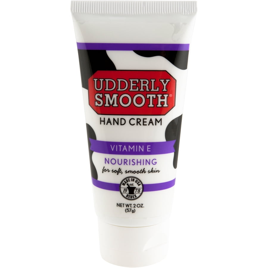 Udderly Smooth Hand Cream with Vitamin E, 2 Oz