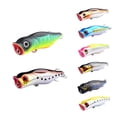 thumbnail image 4 of GloryStar Topwater Popper, GT Popper with Hooks Surf Fishing Lures for Outdoor Freshwater Saltwater Striper Tuna Bluefish Pencil Popper Fishing Plugs Fishing Lures 9.2CM/17G, 4 of 9
