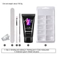 thumbnail image 3 of 6-Piece Nail Extension Gel Set #09 - Nail Extension Set with Color Gel, Base & Top Coat, Total 30Ml, Sets & Kits Easter Mother'S Day Nail Makeup Organizers, 3 of 6