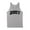 Grey, variant on 2007 College Style Tank Top Unisex Large White
