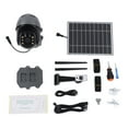 thumbnail image 1 of Cámara de seguridad solar PTZ panorámica de 355 grados, 1080P, sistema de vigilancia para el hogar con audio bidireccional, detección de movimiento PIR, 4G (versión australiana), 1 of 14