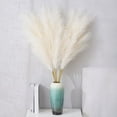 thumbnail image 5 of 3Pcs/Bag Faux Pampas Grass Large, Fake Artificial Pampas Grass Decor Tall Fluffy Stems, Floor Vase Filler for Living Room, Minimalist Decor or Boho Decor, 5 of 8