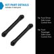 thumbnail image 2 of Trq Juego De Brazos De Control Delantero Inferior Compatible Con Dodge Ram 2500 Ram 3500 2000-2002, 2 of 5