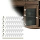 thumbnail image 3 of Clips De Retenedor De Vidrio BLESIY 50 Piezas Con Tornillos Transparente, 3 of 6