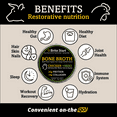 thumbnail image 2 of Brite Start Bone Broth Single Serve Concentrate - Chicken & Miso - 12 Count, 2 of 6