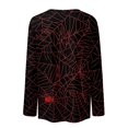 thumbnail image 6 of Halloween Crewneck Sweatshirt for Women 2026 Long Sleeve Funny Graphic T-Shirt Casual Tunic Tops Adult, 6 of 6
