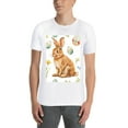 thumbnail image 4 of Summer Oversize Anthonyreed._Watercolor_Bunny_Seamless_Picture_Easter_Holiday_bd-db-c-ad-edadeeSweatshirt Soft Large T Shirts For Women Loose Brown, 4 of 5