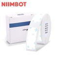thumbnail image 2 of (2 pack) (2 pack) NIIMBOT Thermal Label Maker Stickers 0.47"×1.18" Replacement Label Paper for D11/D101/D110/H1S,210 Sheets/Roll(Snowflake), 2 of 8