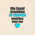 thumbnail image 4 of Inktastic My Great Grandma in Heaven Watches over Me Boys or Girls Baby T-Shirt, 4 of 5