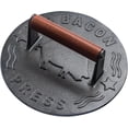 thumbnail image 1 of Prensa para hamburguesas Bellemain, hierro fundido, 22 cm, muy resistente, 1 of 7