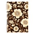 thumbnail image 7 of FORMRS 1-Subject Spiral Notebook 8" x 5" College Ruled 60 Refillable Sheet A5 Hard Cover, 2 Pack, Brown Floral, 7 of 7