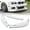 Painted White, variant on Stay Tuned Performance Front Bumper Splitter Spoiler Lip For 2001-2006 BMW E46 M3 H-Style Carbon Look