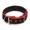 Black&Red, variant on Adjustable Dog Collar,Heavy Duty Breathable Nylon Wide Dog Collars with Metal Buckle D Ring for Large Medium Small Dogs, Red, S