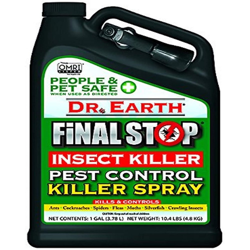 Dr. Earth Final Stop Pest Control Killer Spray 1 Gallon RTU Walmart