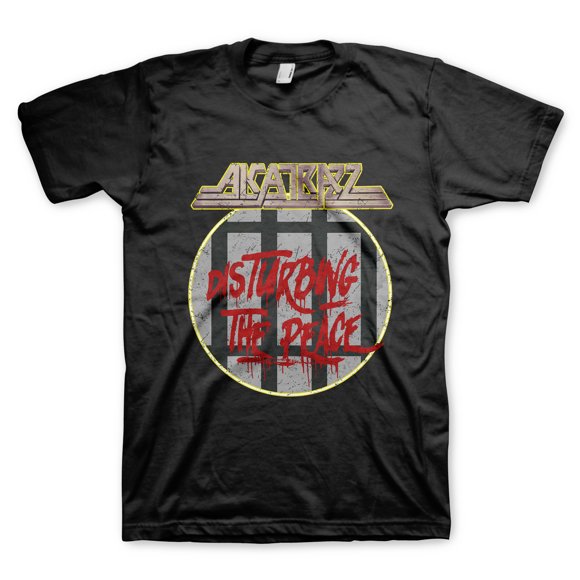Alcatrazz Disturbing The Peace Black T-Shirt