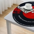 thumbnail image 4 of nygtbtfer Red Vinyl Record Round Tablecloth Table Cloth Polyester Tablecloth Table Cover for Kitchen Outdoor Party Picnic, 4 of 7