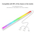 thumbnail image 4 of Yibooy ARGB LED Strip Light 5V 3Pin/Small 4Pin Diamond Magnetic Lamp Bar (White), 4 of 4