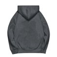 thumbnail image 5 of Long Sleeve Drop Shoulder Plain Sweatshirt for Women Loose Fleece Oversized Y2K Hooded Pullover Casual Fall Streetwear Tops, 5 of 8