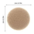 thumbnail image 2 of OULII 50pcs Car Headliner Button Iron Beige for Vehicle Models, 2 of 8