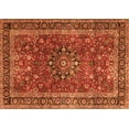 thumbnail image 1 of Ahgly Company Indoor Rectangle Persian Orange Traditional Area Rugs, 4' x 6', 1 of 1