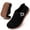BlackBrown, variant on Barerun Men Shoes Diabetic Friendly Flats,Wide,Adjustable,Square Toe,Size 12