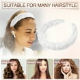 thumbnail image 7 of Unique Bargains Fluffy Fuzzy Headband Solid Color Hair Band for Women Soft Lambswool Hairband White, 7 of 7