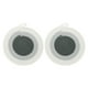 thumbnail image 1 of 2Pcs Manteles Individuales Redondos Trenzados, 9.4" Manteles Tejidos para Mesa de Cocina con Gancho para Decoración de Granja (Gris), 1 of 7