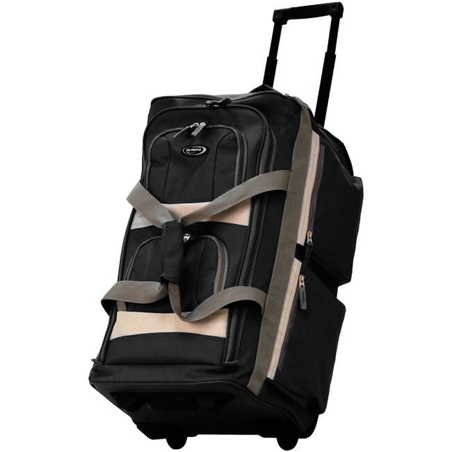 olympia 8 pocket rolling duffel
