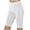 White, variant on Frostluinai Womens High Waist Biker Shorts Stretchy Slim Fit Yoga Shorts Plus Size Athletic Running Shorts Solid Color Leggings for Women