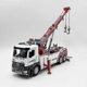 thumbnail image 3 of 1:32 Diecast Model Vehicle Toy Large Double Hook Traffic Road Rescue Service Truck Miniature Replica With Sound Light Big, 3 of 5