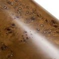 thumbnail image 6 of Jennifer Taylor Home Nebula 22" Accent Pillar Side Table, Medium Brown Walnut Burl Wood, 6 of 7