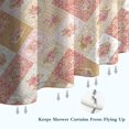 thumbnail image 6 of Unicorn and Crown White Pattern Modern Waterproof Shower Curtain Set with 12 Hooks, Washable Decorative Bathroom Shower Curtain, 6 of 6