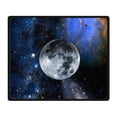 thumbnail image 2 of CADecor Moon Blanket Fleece Throw Blanket for Sofa or Bed 58x80 inches, 2 of 3