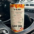 thumbnail image 4 of Gifts For Wife From Husband - Anniversary Romantic Gifts For Her - I Love You Gifts For Her Gifts Romantic - Valentines Day Gifts From Husband - 20oz Tumbler Wife Birthday Gift Ideas, 4 of 5