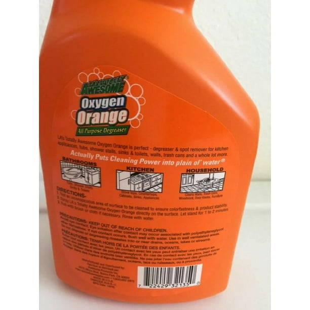 Awesome Oxygen Orange All Purpose Cleaner & Degreaser, 32 Fl. Oz