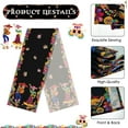 thumbnail image 4 of Day of The Dead Table Runner Sugar Skull Dining Table Decor Seasonal Mexcio Dia De Los Muertos Kitchen Dining Table Decoration for Home Party (Day of The Dead, 13.8x71 Inch), 4 of 6