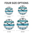 thumbnail image 2 of Reloj KECYET, 25 cm, azul, costero, silencioso, para exteriores, 2 of 7
